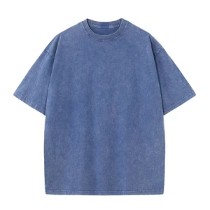 High Quality Custom Oversized Blank Men 100% Cotton Tshirt Print Vintage Organic Cotton T Shirts Wholesale acid wash t shirt
