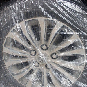 High quality pajero spare tire cover custom size and printing plastic wheel cover