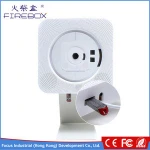 High quality portable classic BT CD speaker wall hanging home hifi CD player with USB connection for kids