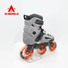 High Quality Professional Hard big Bearing 3 pu wheel Inline speed skate Shoes for roller skates rink