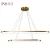 Import High Quality Silica Gel Pendant Lamp Modern Luxury Living Room Ring Chandelier from China