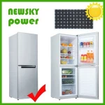 High Quality Solar Refrigerator and Freezer dc 12v solar fridge refrigerator