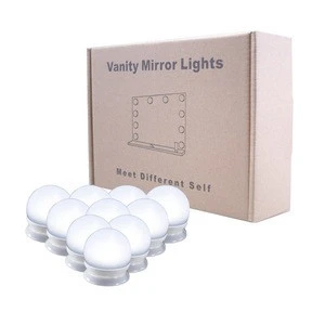 Hollywood LED Makeup Bulbs Make-up Cosmetic Mirror Light Bulb with Stable 3M Sticker for Bathroom Vanity Lighting Dressing
