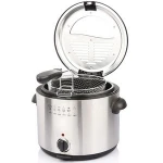 Home Electric Fryer 2.5L Oil Capacity Deep Fryer with Pilot Light