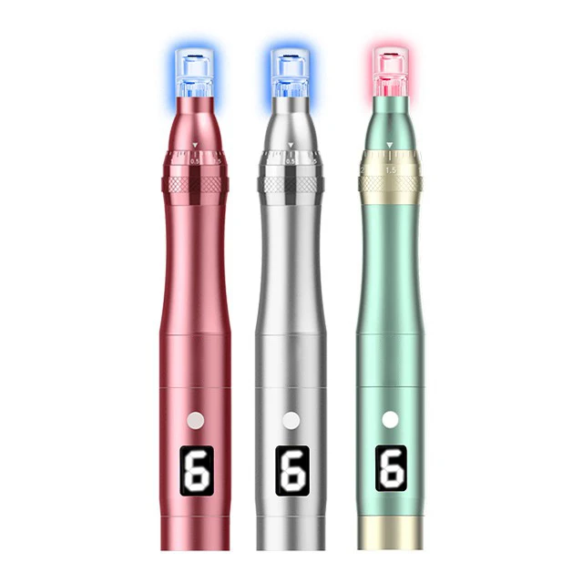 Hot Electric Product Portable  Powerful Wireless Derma Pen with Microneedle Rechargeable Derma Pen