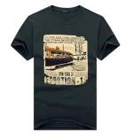 Hot sale 100% premium cotton fashion kid t shirt