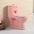 Import hot sale ceramic colored toilet bowl  one piece wc toilet for children baby lavatory from China