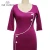 Import Hot sale elegant 3/4 Sleeve work office lady career dress wrap pencil midi dresses from China