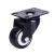 Import Hot sale furniture  swivel caster PVC/PU /TPR 1.5 inch gold drill  universal wheel from China