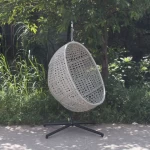 Hot sale garden patio swing metal stand hanging chair rattan chair outdoor furniture