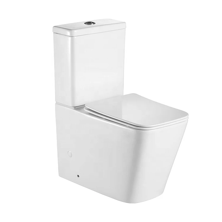 Hot Sale Good Quality Sanitary Wares watermark dual flush WC ceramic  back to wall toilet seat