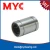 Import hot sale roller bearing shaft china supply linear bearing lm50luu linear slide rail block from China