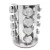Import hot sale  round 16pcs Jar revolving stainless steel spice jar sets with rack from China