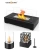 Import hot sale TT-28 indoor portable bio ethanol fireplace fire pit table from China