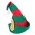 Import Hot saleChristmas decoration Elf Hat for party cute green red children adult family elves hats with ears from China