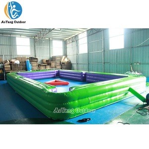 Hot Sell Inflatable Football Snooker &amp; Billiard Tables Soccer Games