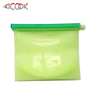 Hot selling silicone food storage bag