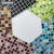Import Hot selling waterproof kitchen backsplash bathroom home decoration PVC+PU 3D peel and stick wall tiles from China