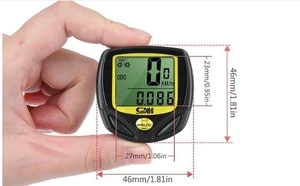 Hot selling waterproof wireless speedometer bicycle computer odometer with high quality