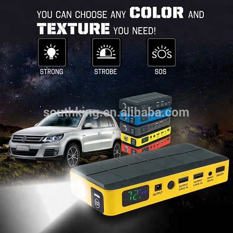 Hot wholesale CE/FCC/RoHS certification 9600mAh accu emergency car battery booster for car