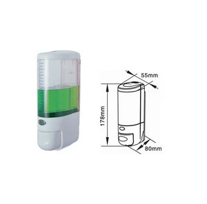 Hotel wall mounted ABS hand touch liquid soap dispenser