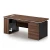 Import I shape luxury wood stationery table height adjustable melamine executive office furniture desk from China
