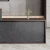 Import I Shaped Black Wooden Reception Desk Front Desk with Lock Drawer from China