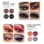 Import IMAGIC cosmetic pigment eye shadow pallets 2 styles metallic waterproof makeup eyeshadow palette matte from China