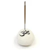 Incense holder white marble incense burner handmade Stone River Handcrafted Made From stone