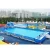 Import Indoor Outdoor Adult Rectangular Mobile Swimming Pool Large PVC Steel Metal Frame Pool Swimming Pool for Adults from China