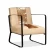 Import Industrial Antique Wood &amp; Cushion Industrial Chair from India
