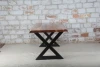 INDUSTRIAL DINING TABLE, WOODEN TABLE, DINING ROOM FURNITURE