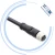 Import industrial equipment cable M8 4 pin female waterproof straight electrical screw sensor connector with cable from China