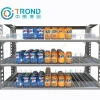 Innovate Gravity Feed Roller Beverage Display Shelves Glides Widely Used Supermarket Shelves