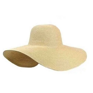 Instock Wholesale Monogrammed  Sun Hats Women Straw  Hat