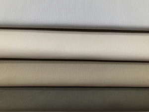 Jacquard stretch  plain dyed woven cotton nylon fabric for pants