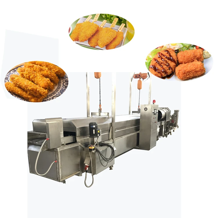 Jiawang   Automatic fryer machine or industrial potato chips frying