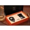JIFENG Cigar accessories set carbon fiber cigar cutter and lighter JF-091