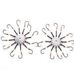 Jig Fishing Hook Set Carp Fishing  Octopus High Carbon Fishhooks Explosion Fishing Hook