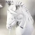 Import JK120 Fantastic horse Paper Sculptures paper crafts handmade animal sculpture from China