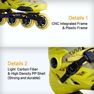 Jumping Inline Wheel Off Road Detachable Safety Flashing Roller Sport Quad Speed Skates Shoes