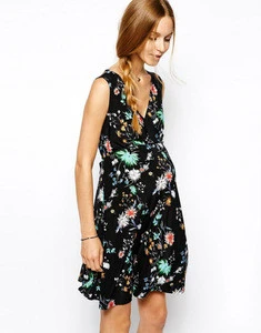 Kate Thomas Maternity Floral Print Slinky Wrap Dress