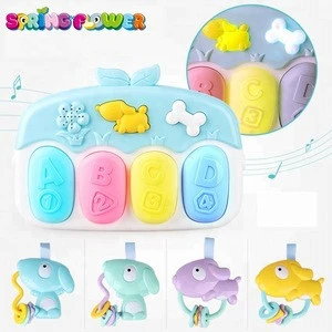 Kids eco-friendly toy activity baby care play mat with piano