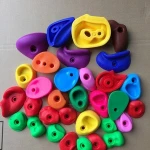 Kids plastic material climbing wall hold 32 pcs per carton ,cheap rock climbing holds,Rocking climbing wall hold