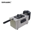 Kitchen Equipment 3L Detachable Electric Stainless Steel Deep Fat Fryer Machine