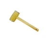 Kitchen Hammer Household Loose Meat Double Sided Meat Tenderizer Hammer Wooden Handle Alloy Meat Hammer