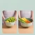 Import Kitchen supplies double layer vegetables and fruit drain storage basket washing and cleaning tools from China