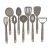 Import kitchen tools 9pcs stainless steel kitchenware set / cooking utensils from China