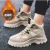 Import KKKNOW new winter high top men with cotton velvet boots men&#39;s desert boots sports casual men&#39;s shoes trend from China
