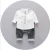 Import KST1625 cute children clothes set high quality baby boys shirt pants clothing set from China